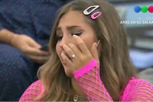 Julieta Poggio rompió en un desconsolado llanto en A la Barbarossa tras una visita inesperada