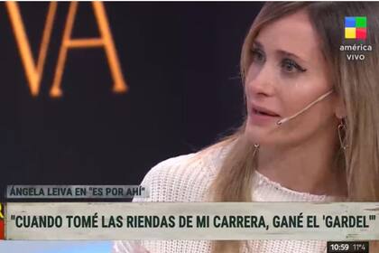 Julieta Prandi comparó su experiencia con la de Ángela Leiva