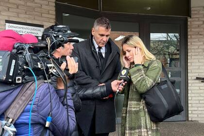 Julieta Prandi en el Tribunal Oral en lo Criminal N°2 de Zárate-Campana