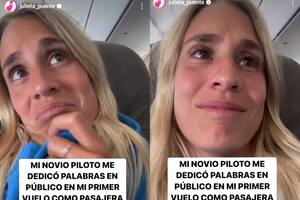 Se subió a un avión y las palabras del piloto la hicieron llorar por un motivo muy especial