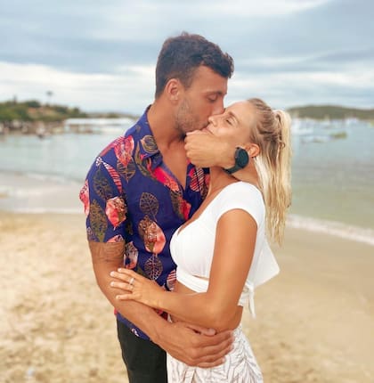 Julieta Puente y Facundo Miguelena se casaron en 2024 y ahora están esperando a su primer hijo