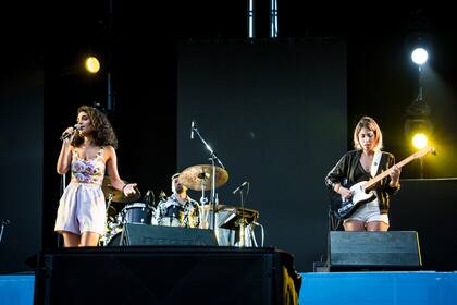 Julieta Rada en el escenario