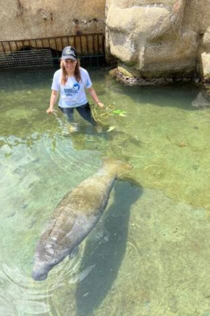 Julieth Prieto es bióloga marina y trabaja con Corpamag en el Magdalena