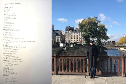 Cuando ardió Notre Dame, Julio Le Parc le escribió un poema a su querida catedral