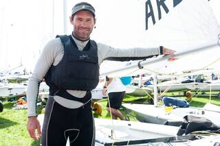 Alsogaray, un referente del yachting que apunta a Lima 2019 y Tokio 2020