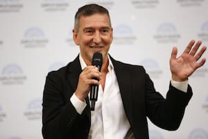 La emoción de Julio Bocca al recibir la Mención de Honor Juan Bautista Alberdi en Diputados