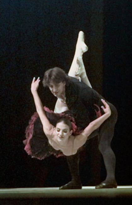 Julio Bocca y Luciana Paris, en Don Quijote