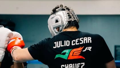 Julio César Chávez Jr. durante su preparación para el combate con Jake Paul Foto: Indtagram jcchavezjr