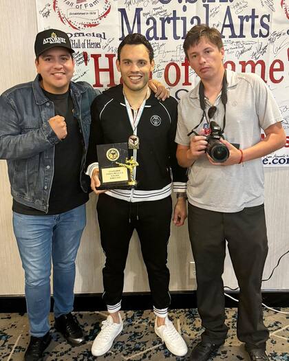 Julio César Chavez Jr. fue reconocido en el Salón de la Fama de las Artes Marciales en EE.UU.
