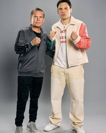 Julio César Chávez padre y Jr.