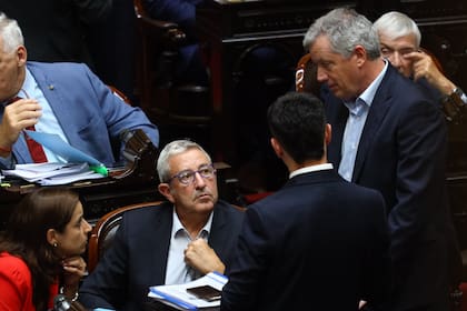 Julio Cobos durante el tratamiento en particular de la "Ley Ómnibus"