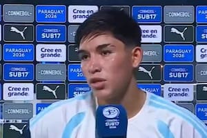 Polémica en Colombia por el exabrupto de un argentino Sub 17 tras el 0-4 en la final del Sudamericano