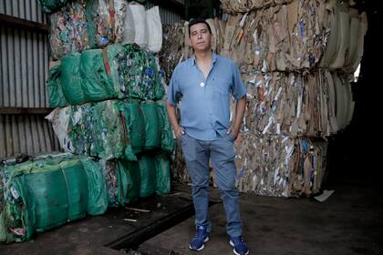 Julio Ferreyra, presidente de la Cooperativa Recicladora de Cataratas.