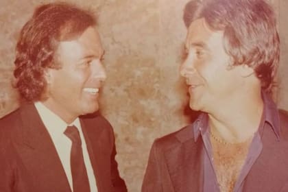 Julio Iglesias y Juan Alberto Mateyko