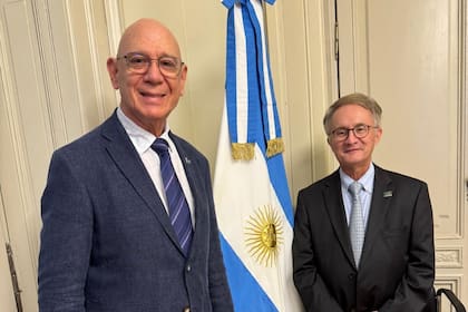 Julio Lautersztain y Charles Lockwood