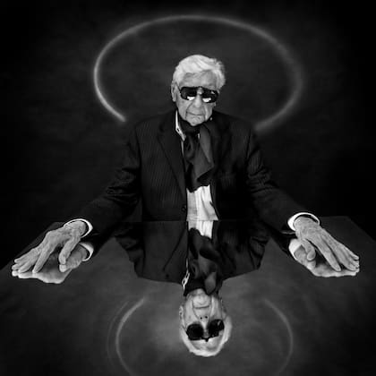 Julio Le Parc, retratado por Aldo Sessa en 2016