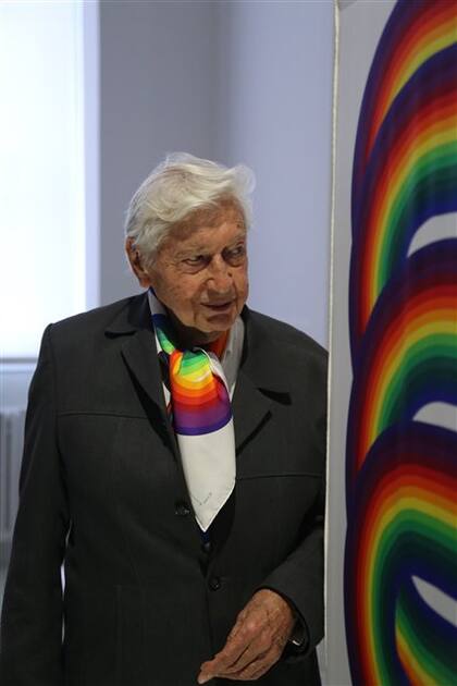 Julio Le Parc y su creación para Hermès