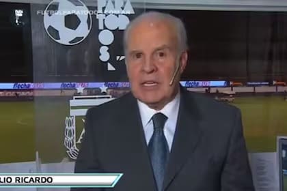 Julio Ricardo, en el último tramo intenso de su carrera, en Fútbol para Todos