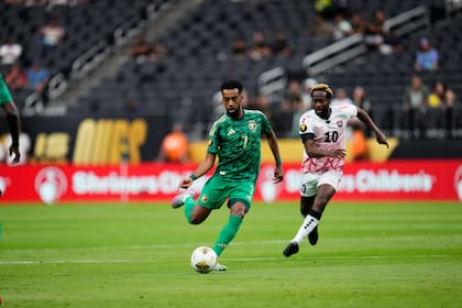Jun 22, 2025; Las Vegas, Nevada, USA; of a group stage match of the 2025 Gold Cup at Allegiant Stadium. Mandatory Credit: Matt Aguirre-Imagn Images