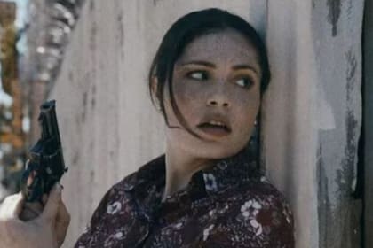 June Hawkins en su papel de policía en la miniserie (Foto: Netflix)