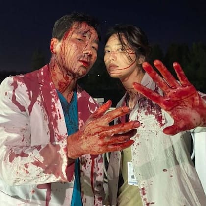 Jung Chae Yul en una escena de la serie Zombie Detective, que fue furor en Netflix a nivel mundial