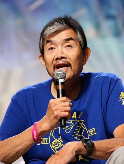 Jung en una convención Star Trek realizada en Las Vegas, en 2018