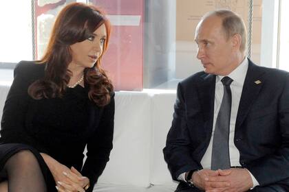 Bilateral entre Cristina Kirchner y Putin en Los Cabos, México 
