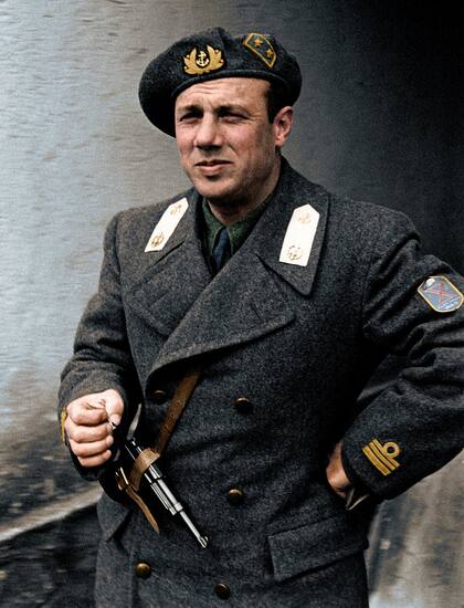 Junio Valerio Borghese, político y militar italiano, partidario del fascismo