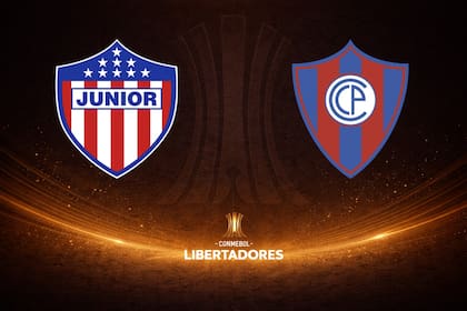 Junior - Cerro Porteño: horario, TV y formaciones del partido de la fase de grupos de la Copa Libertadores