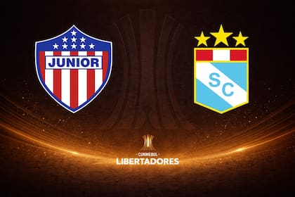 Junior - Sporting Cristal: horario, TV y formaciones del partido de la fase de grupos de la Copa Libertadores