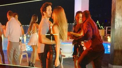 ¡Juntitos! El galán chileno y la ex de David Bisbal, en plena acción