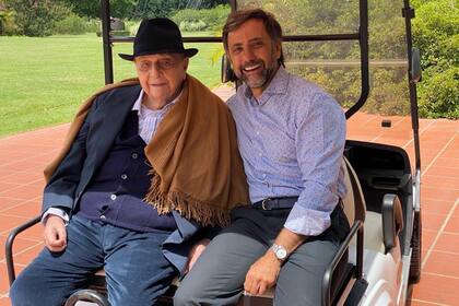 Junto a Carlos Pedro Blaquier