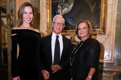 Junto a Elina y Eduardo Costantini