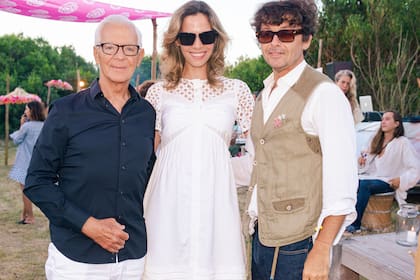 Junto a Elina y Eduardo Costantini