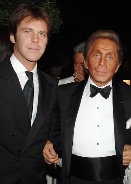 Junto a Emanuele Filiberto de Saboya