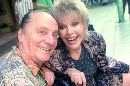 Junto a Jorge Luz, uno de sus grandes amigos