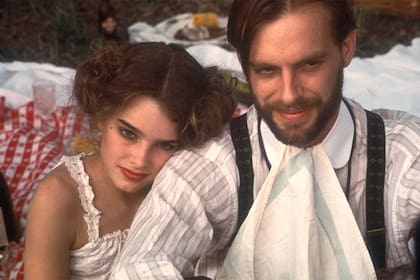 Junto a Keith Carradine