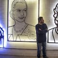 Reinstalaron el retrato de Eva Perón y pondrán otro de Diego Maradona en el Barrio 31