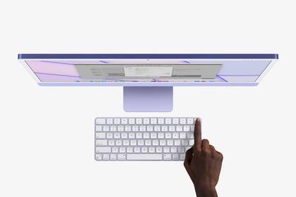 Junto a la nueva iMac, Apple lanza el teclado Magic Keyboard con Touch ID