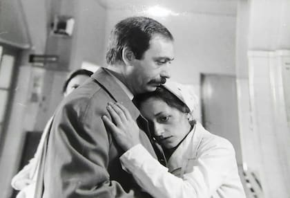 Junto a Luis Brandoni en "Darse cuenta", otro de los films claves de Alejandro Doria