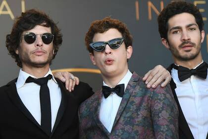 Junto a Luis Ortega y Toto Ferro presentando El Ángel, en el Festival de Cannes