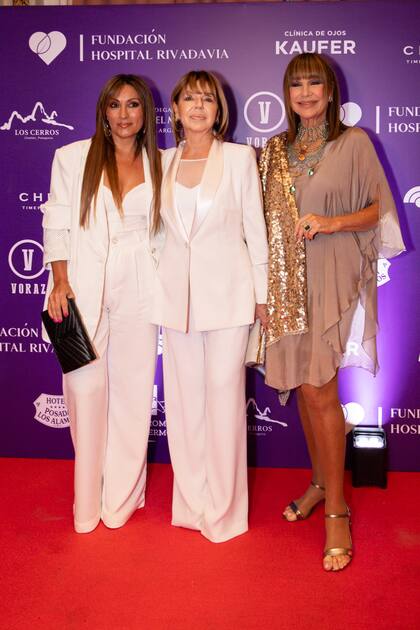 Junto a Marcela Tauro y Mora Furtado