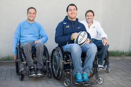 Junto a otros dos lesionados graves del rugby