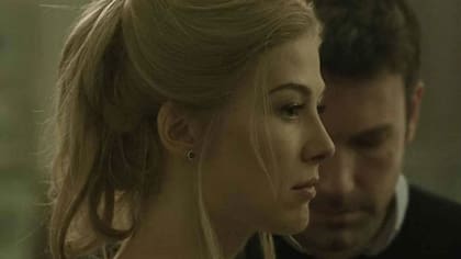 Junto a Rosamund Pike en Perdida de David Fincher