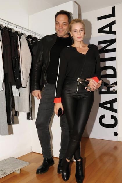 Junto a su novio Luis Cantaluppi, quien trabaja como médico especialista en terapia intensiva.