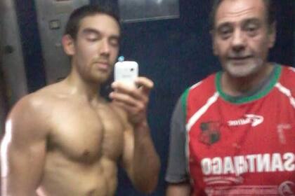 Junto a su papá, gran impulsor del cambio.