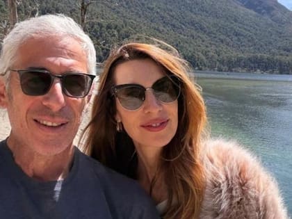 Junto a su pareja actual, el prestigioso médico Marcelo Gruenberg