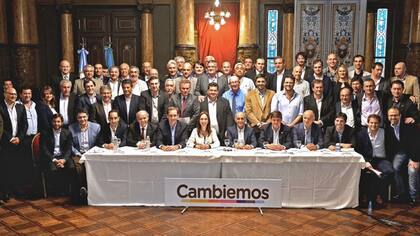Junto a Vidal, los alcaldes bonaerenses crearon este mes el Foro de Cambiemos