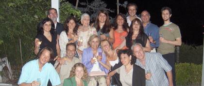 Junto al equipo de Fundación Par.