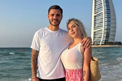 Juntos en Dubái, Wanda Nara y Mauro Icardi en pleno viaje de reconciliación en los Emiratos Árabes